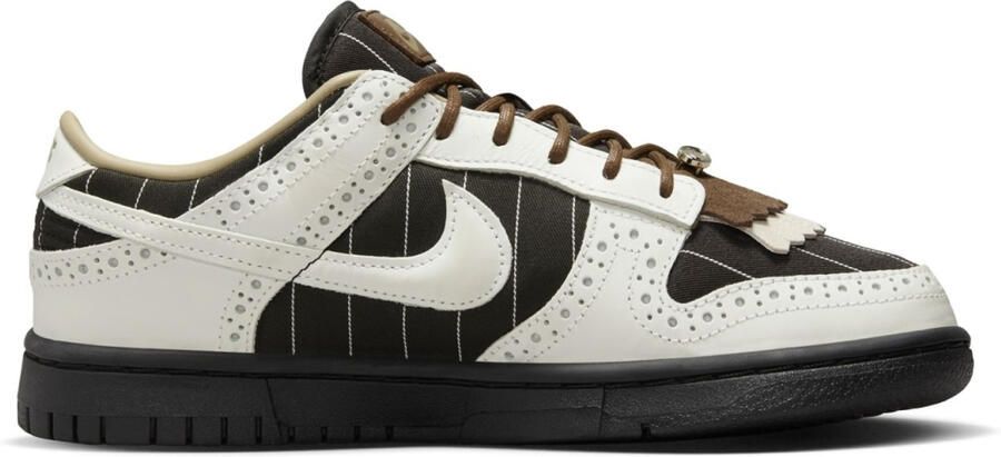 Nike Dunk Low LX Brogue Pinstripe Sneakers