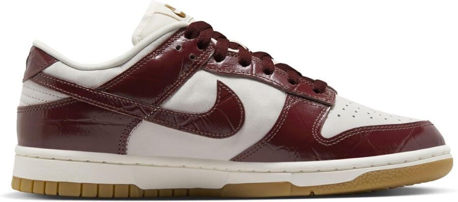 Nike Dunk Low LX 'Red Croc' sneakers