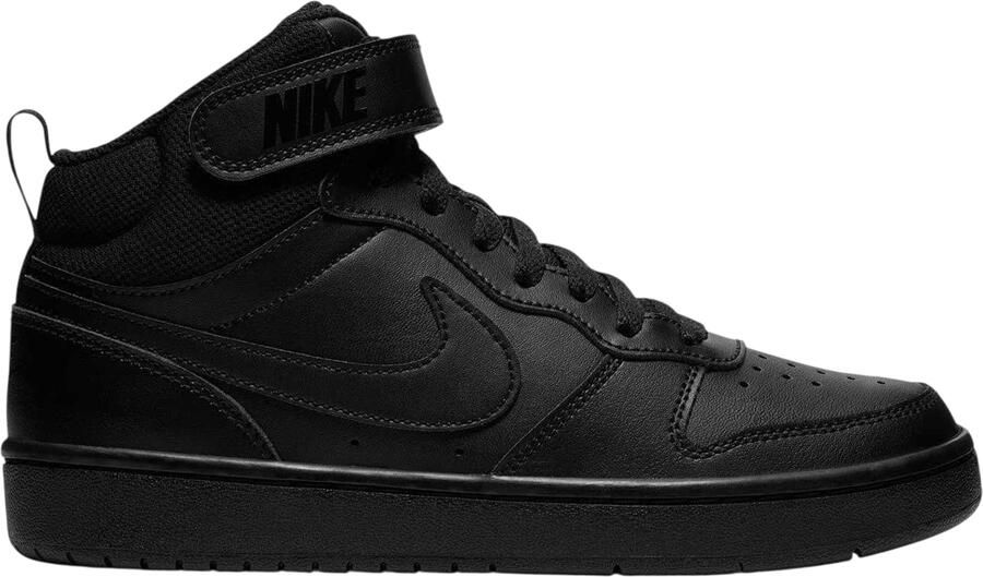 Nike Hoge sneakers voor jongens van Boys Court Borough (Drievoudig zwart)