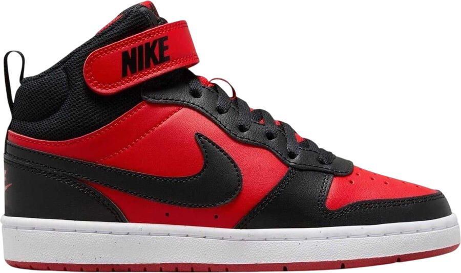 Nike Hoge sneakers voor jongens van Boys Court Borough (Rood Zwart)