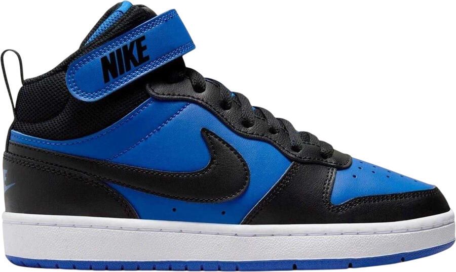 Nike Hoge sneakers voor jongens van Boys Court Borough (Royaal Blauw Zwart)