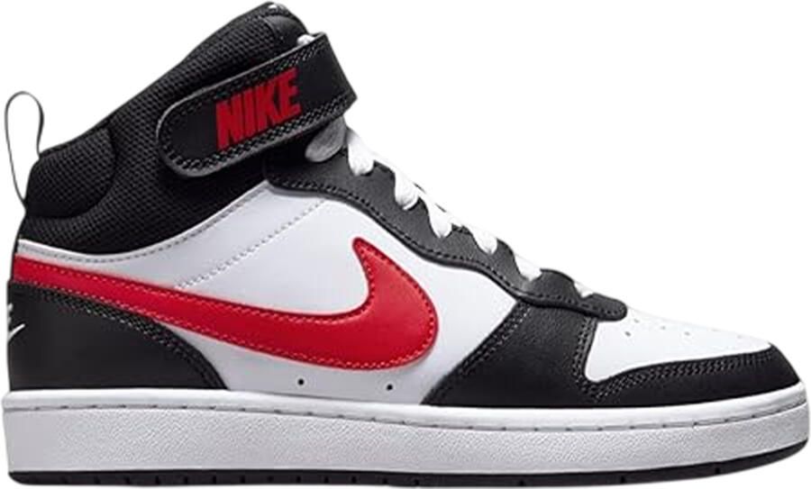 Nike Hoge sneakers voor jongens van Boys Court Borough (Zwart Rood Wit)