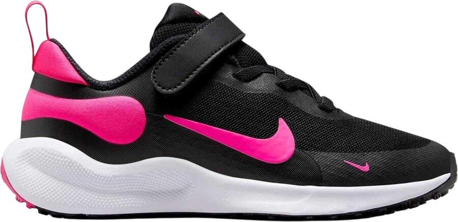Nike Kindersneakers Revolution 7 Swoosh (Zwart roze)