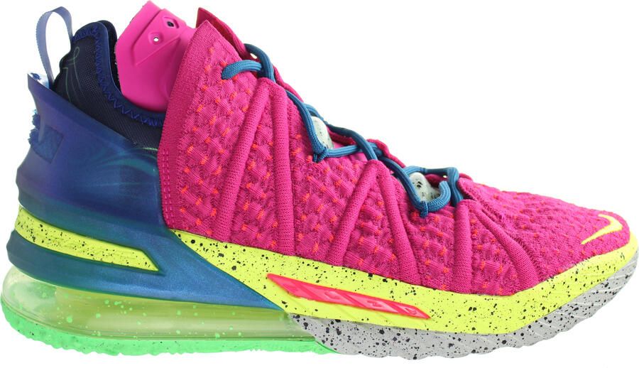 Nike Lebron XVIII Los Angeles by Night" Heren Roze Trainers"