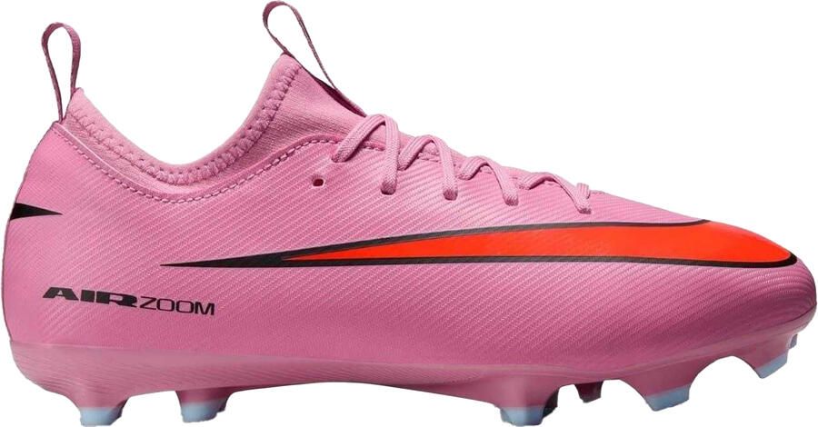 Nike Mercurial voetbalschoenen voor kinderen (firm ground) (Roze zwart rood)
