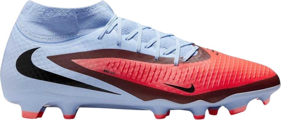 Nike Phantom 6 Academy voetbalschoenen voor heren voor harde ondergrond (Blauw paars)