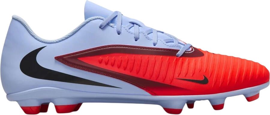 Nike Phantom 6 Low voetbalschoenen voor heren voor harde ondergrond (Blauw paars)