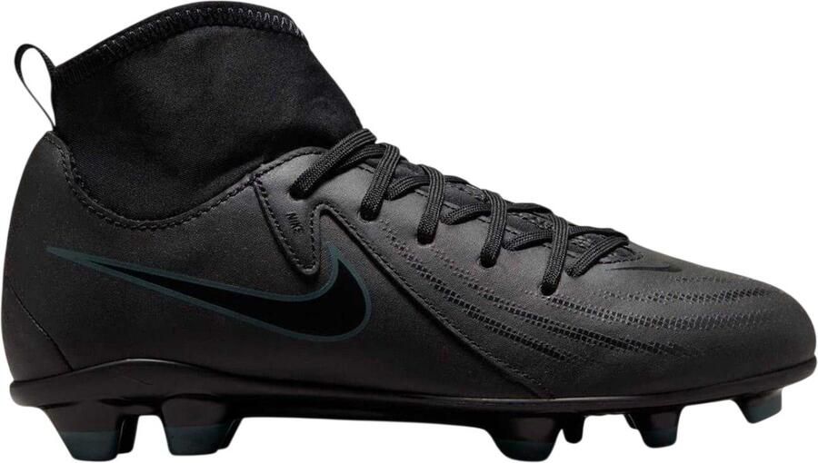 Nike Phantom Luna II Club voetbalschoenen voor kinderen voor harde ondergrond (Zwart Groen)