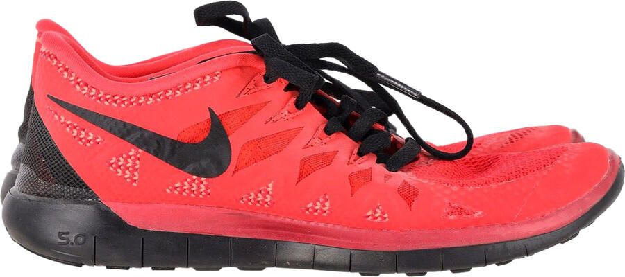 Nike Pre-owned Nike Free 5.0 Hardloopschoenen in Rode Gaas