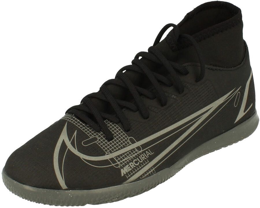 Nike Superfly 8 Club Zwarte Zaalvoetbalschoenen