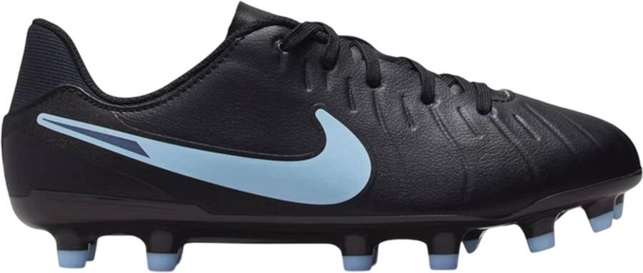 Nike Tiempo Legend 10 voetbalschoenen voor kinderen voor harde ondergrond (Zwart)