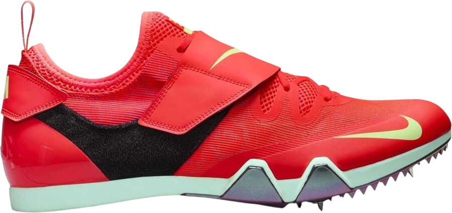 Nike Trainingsschoenen met spikes voor polsstokhoogspringen (heren) (Helder karmozijnrood)
