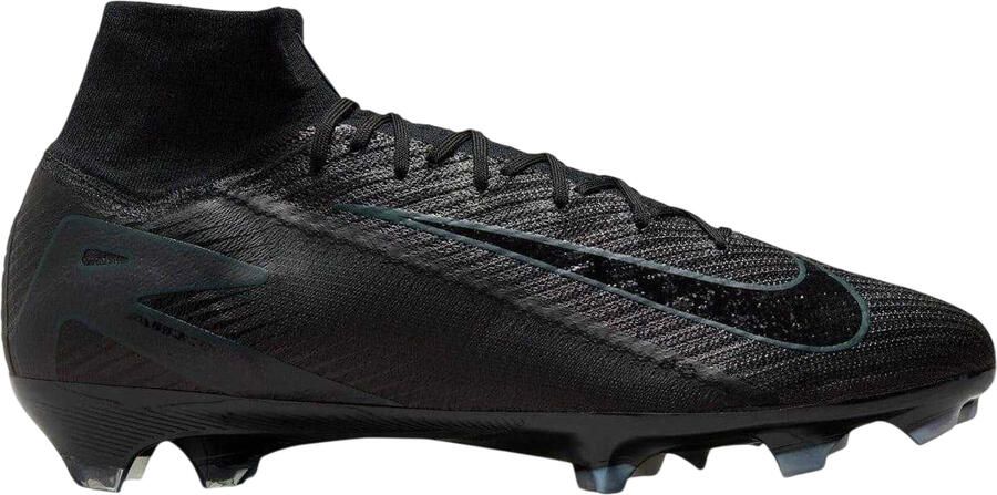 Nike Unisex voetbalschoenen voor volwassenen Elite-model voor harde ondergrond (ZWART BLAUW)