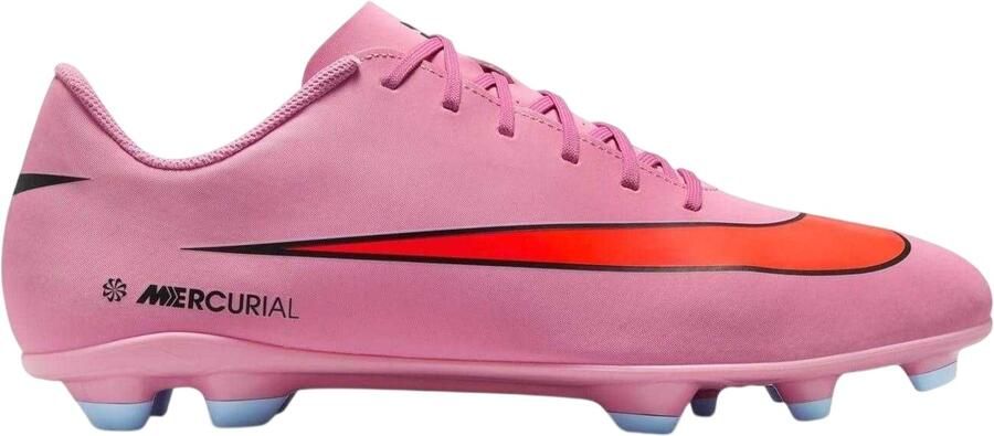Nike Unisex voetbalschoenen voor volwassenen Mercurial Firm Ground (Roze Zwart)