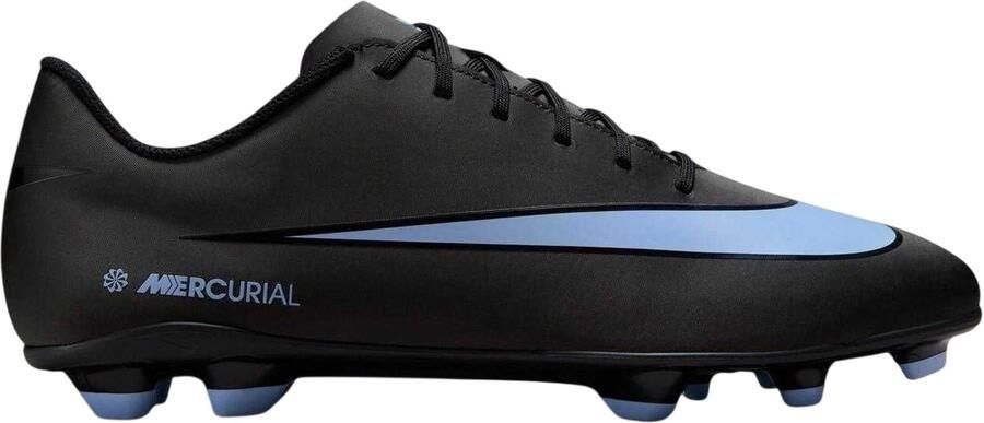 Nike Unisex voetbalschoenen voor volwassenen Mercurial Firm Ground (ZWART BLAUW)