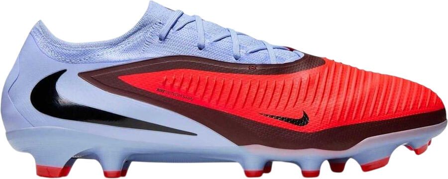 Nike Unisex voetbalschoenen voor volwassenen: Phantom 6 Low Cut voor harde ondergrond (Blauw paars)