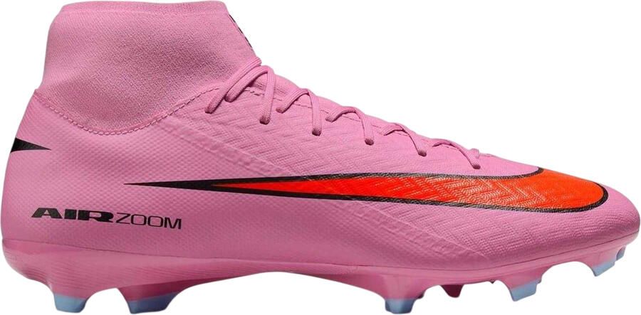 Nike Unisex Zoom Mercurial Superfly 10 Academy voetbalschoenen voor volwassenen voor harde ondergrond (Roze Zwart)