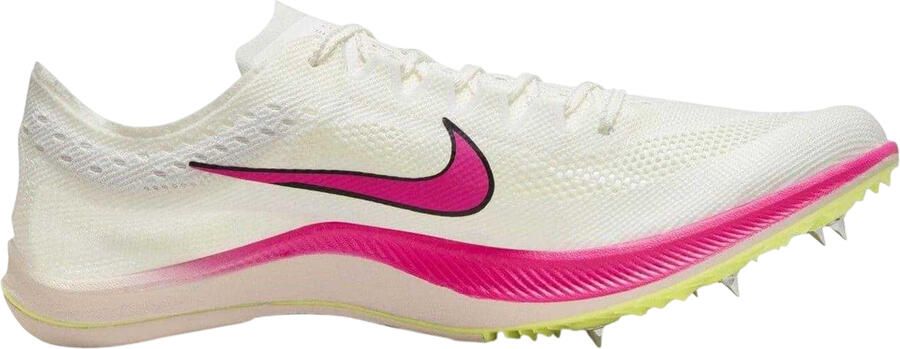 Nike Unisex ZoomX Dragonfly hardloopschoenen met spikes voor volwassenen (Crème roze)