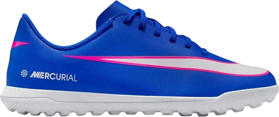 Nike Vapor geribbelde Astro Turf-sportschoenen voor kinderen (Blauw Wit Roze)