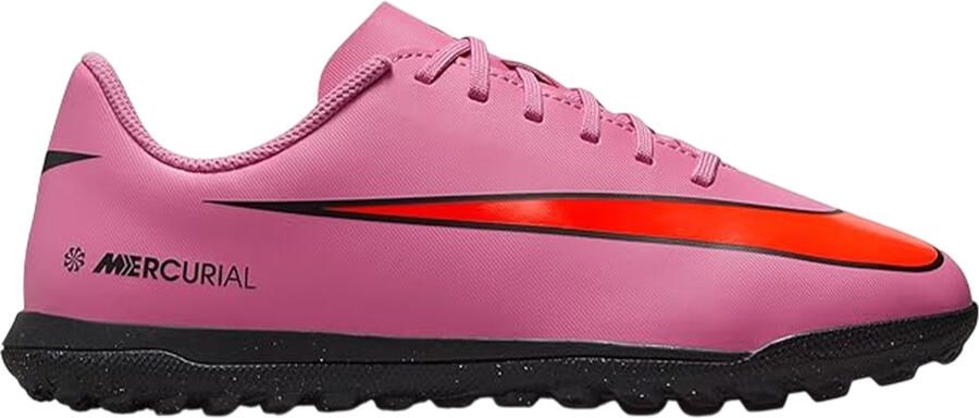 Nike Vapor geribbelde Astro Turf-sportschoenen voor kinderen (Roze Zwart)