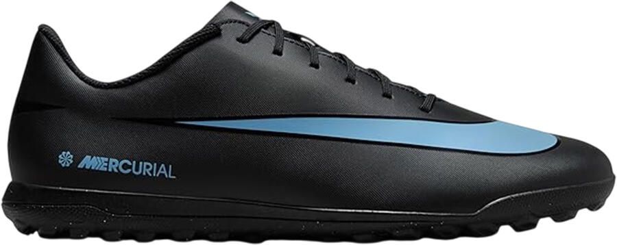 Nike Vapor geribbelde Astro Turf-sportschoenen voor kinderen (ZWART BLAUW)