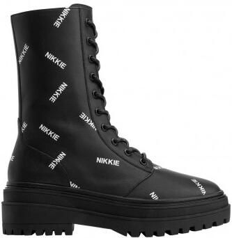 NIKKIE Djuna logo boots n 9-521 2201 black