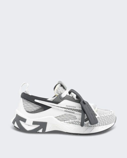 Off White Dames space memo sneaker wit met