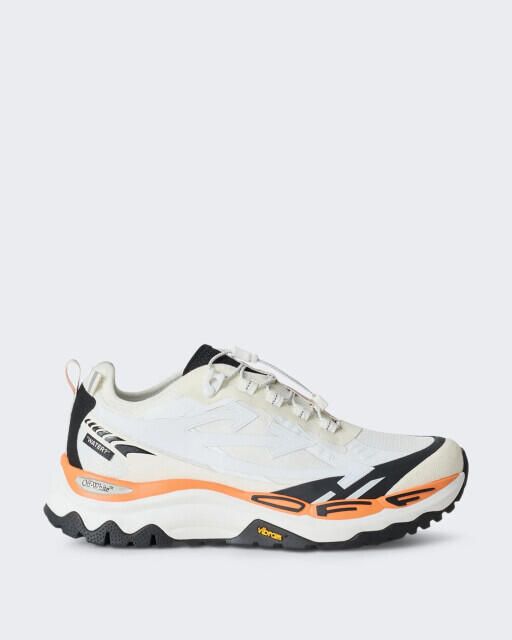 Off White Heren lage trail sneaker in en wit