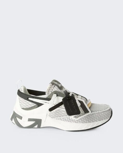 Off White Heren space memo sneaker in en zwart