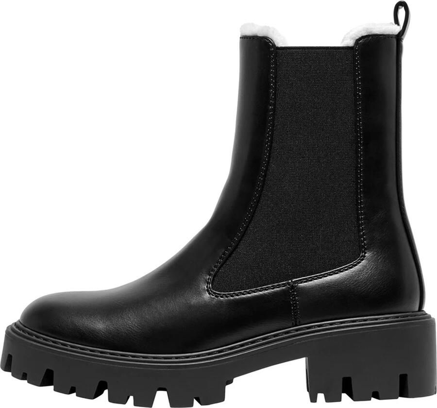 Only Dames Betty-9 Enkellaarsjes (Zwart)
