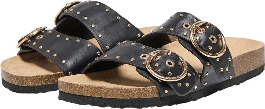 Only Dames maxi-15 sandalen (Zwart)