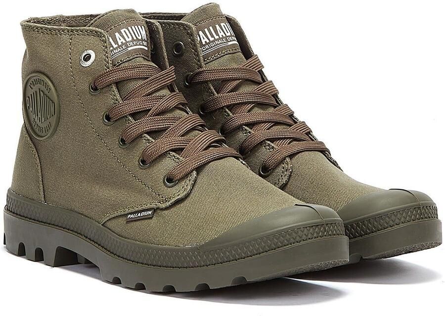 Palladium Pampa Hi Mono Chrome Groene Boots