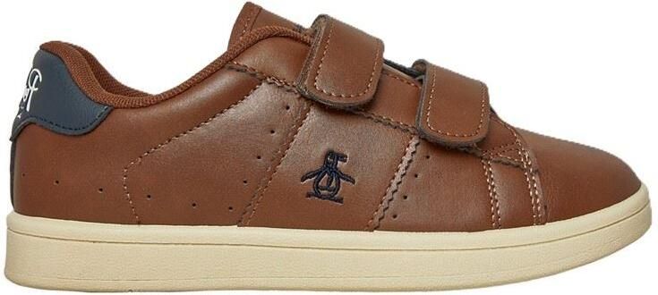 Palladium Penguin Junior Marmer Tan Navy Sneakers
