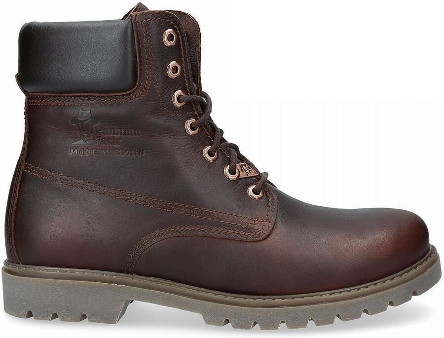 Panama Jack 03 C52 bruine herenlaarzen waterdichte leren veters enkelchukka wandelen