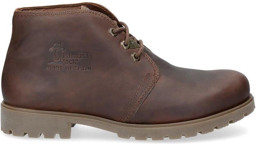 Panama Jack C10 bruine laars voor heren waterdichte Havana Joe Chukka-enkellaarzen met veters