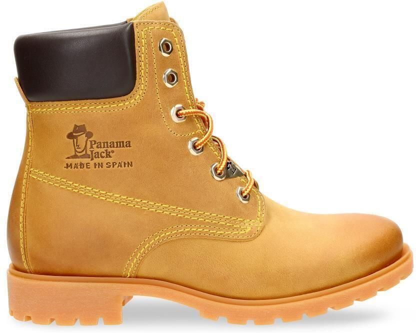 Panama Jack Dames 03 B1 Tan Laarzen Waterdichte lederen veters Wandelen Enkel Chukka
