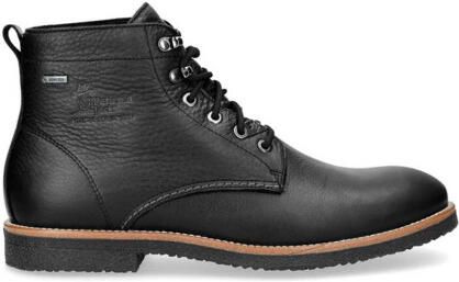 Panama Jack Heren Glasgow GTX C3 Zwarte Waterdichte Leren Enkelboots