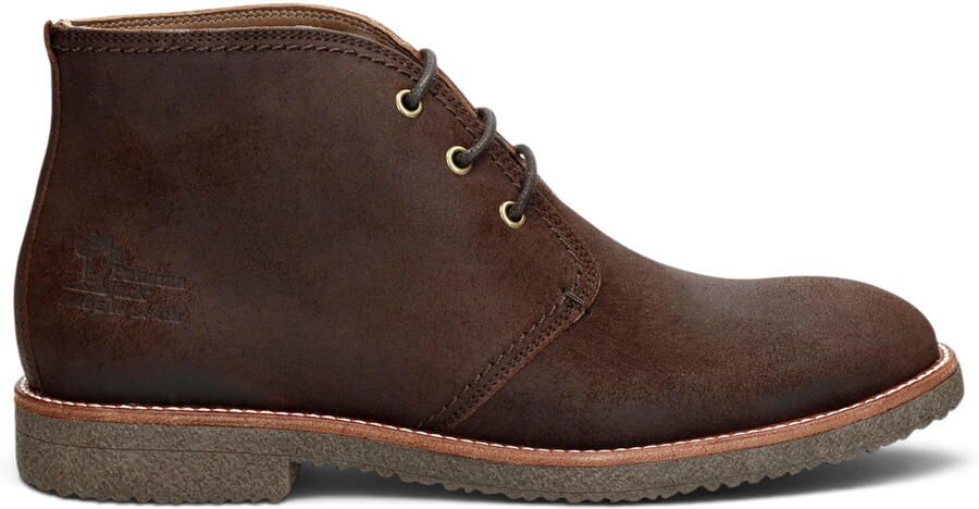 Panama Jack Waterdichte Desert Boots met Veters van Bruin Leer voor Heren Gael C37