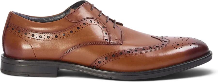 Paul Andrew heren brogues met vleugelneus in bruin Cambridge