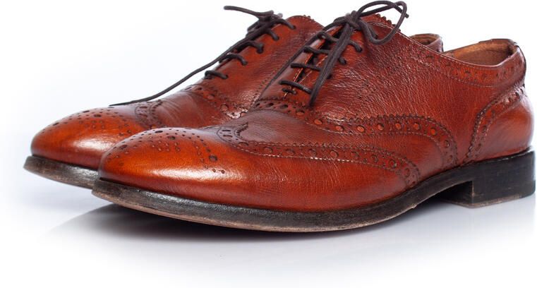 Paul Smith Pre-owned Paul Smith Broque leren veterschoenen