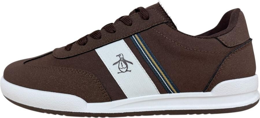 Penguin Gaz Heren Chocolade Sneakers