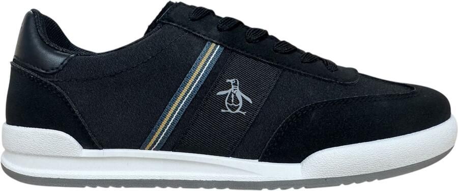 Penguin Gaz Heren Zwarte Sneakers