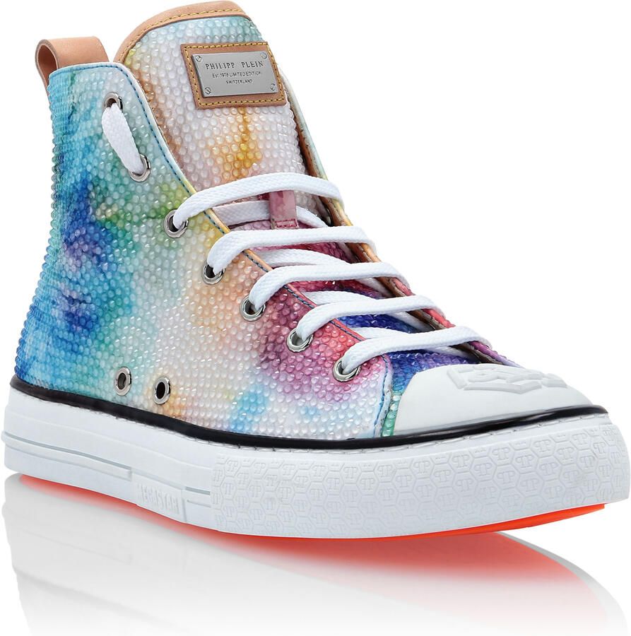 Philipp Plein Hoge Sneakers Tie Dye