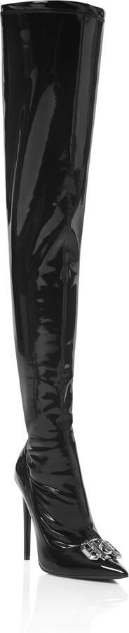 Philipp Plein Laarzen Hakken Overknees Gothic Plein - Foto 1