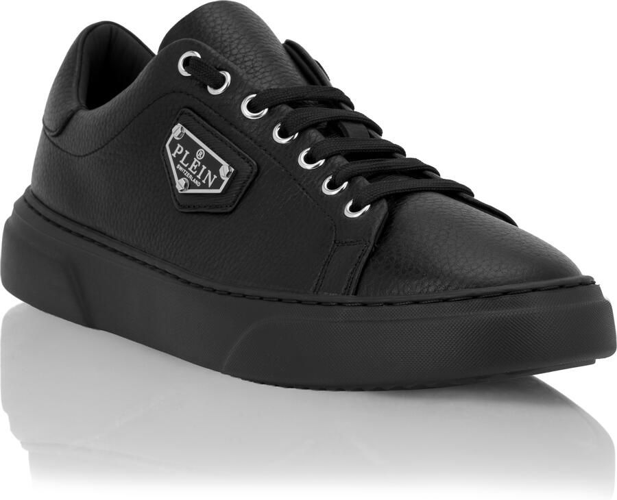 Philipp Plein Leather Lo-Top Sneakers Iconic Plein