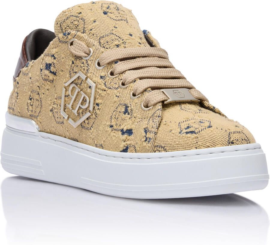 Philipp Plein Low-Top Sneakers Jacquard Monogram