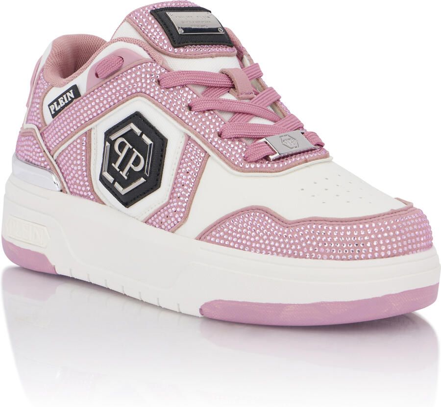 Philipp Plein Low-Top Sneakers Sk8R Strass