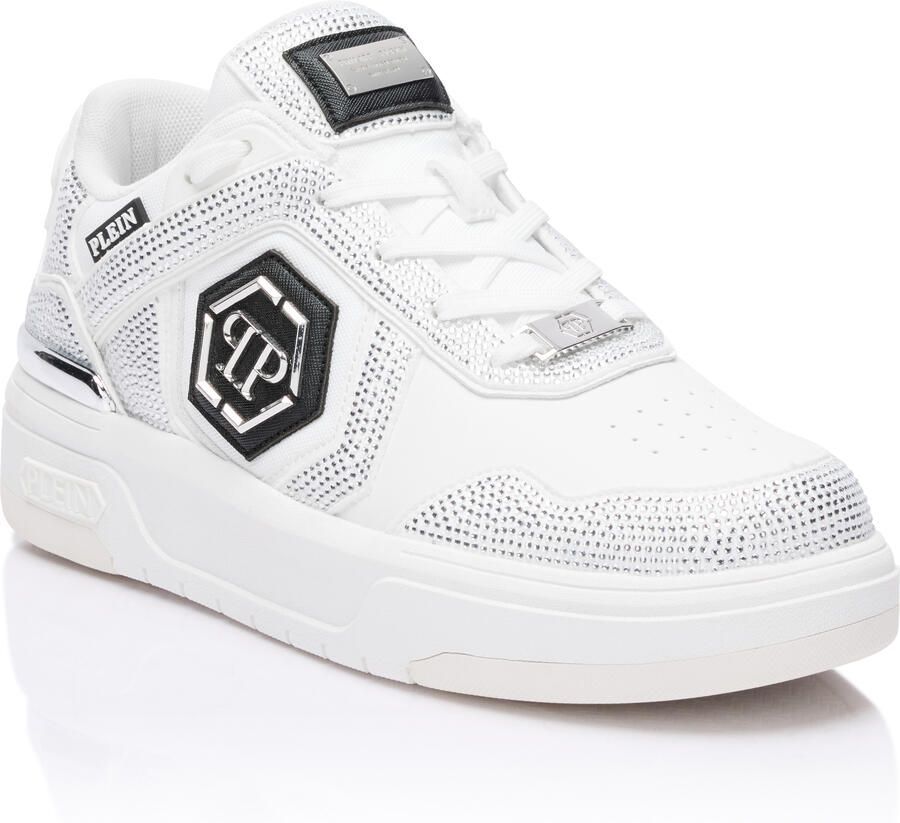 Philipp Plein Low-Top Sneakers Sk8R Strass