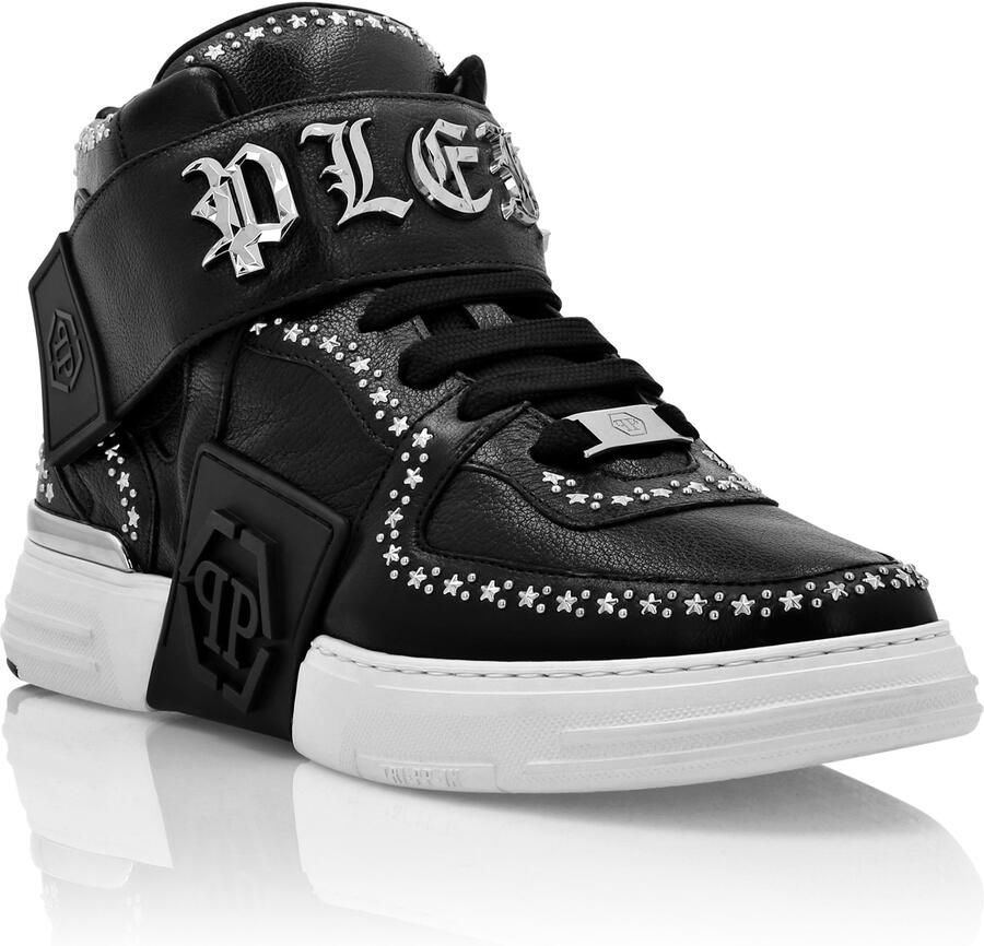 Philipp Plein Mid-Top Sneakers Gothic Plein