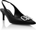 Philipp Plein Slingback Schoenen Gothic Plein - Zwart